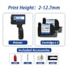 Handheld Thermal Inkjet Printer Portable Batch Coding Machine For Text Barcodes And Logos 7