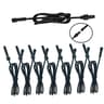 6 Pack 2 Pin 328 Ft LED Extension Cable Connector Waterproof IP67 Wire 0