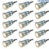 Waterproof IP67 1W Mini LED Deck Floor Light 12V Garden Underground Spot Lamp 6