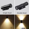 1W Mini LED Up And Down Wall Lamp 12V 24V Outdoor Waterproof Wall Sconce 4