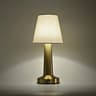 LED Table Lamp With Cloth Shade Touch Sensor Bedside Lamp Rechargeable Reading Light Bedroom Bar De 6