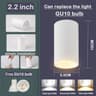 Modern Recessed Ceiling Spotlight Aluminum Downlight Fixture AC85265V Flush Lamp Living Room 5