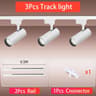 LED Track Light Set Spotlight Track Lamp 220V Shop Rail 30W Spot Lights Clothing Store Luminaire 9