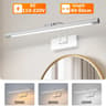 LED Mirror Light Vanity Lamp 110220V 3 Colors Wall Light Spotlights Dressing Table 6