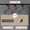 LED Track Light Full Set Spotlight Track Lamp 220V Shop Lighting Rail 30W Clothing Store 13