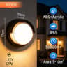 LED Wall Light IP65 Waterproof 12W Wall Lamp Decorative Light Garden Gate Living Room 9