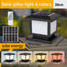 LED Solar Pillar Light Waterproof Solar Lantern Outdoor Remote Control Garden Fence Pathway 7
