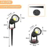 Garden Lawn Light Outdoor Waterproof Spotlight Landscape Yard Lighting 7