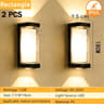 Outdoor 12W LED Wall Lamp IP65 Waterproof Modern Garden Corridor Light 7