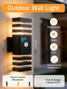 Smart Outdoor Wall Light Waterproof LED Motion Sensor Porch Lamp Exterior Sconce 7