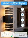 Smart Outdoor Wall Light Waterproof LED Motion Sensor Porch Lamp Exterior Sconce 9