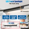 Adjustable Foldable LED Track Spotlight 85 To 265V Rail Lamp 10W 20W Ceiling Fixture Living Room Ga 9