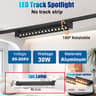 Adjustable Foldable LED Track Spotlight 85 To 265V Rail Lamp 10W 20W Ceiling Fixture Living Room Ga 8