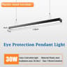 Linear LED Pendant Bar Chandelier 472 Inch 185 To 265V Hanging Ceiling Light Dining Room Office 8