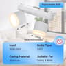 Surface Mount LED Ceiling Spotlight Replaceable Bulb Base 85 To 265V Downlight Living Room Bedroom  9