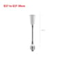 Flexible Extension Adapter Threaded Screw Bulb Socket Converter Adjustable Gooseneck Lamp Holder 6