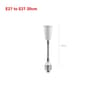 Flexible Extension Adapter Threaded Screw Bulb Socket Converter Adjustable Gooseneck Lamp Holder 7