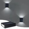 Solar Up And Down Wall Sconce Outdoor Waterproof LED Spot Light Sunlight Powered Garden Decor Lamp 6