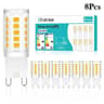 G9 LED Corn Bulbs 3W No Flicker 30W Halogen Replacement Chandelier Light 7