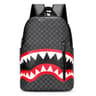 Men Plaid Laptop Backpack College School Travel Rucksack 5