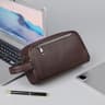 Mens PU Leather Clutch Bag Wristlet Wallet And Card Holder 8