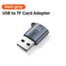 Portable USB C USB TF Memory Card Reader For Laptop PC And Mobile Devices 7