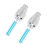 Motion Activated LED Tire Valve Cap Lights Waterproof Universal Wheel Lights 2