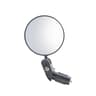 Universal Motorcycle Bar End Mirrors Round Foldable Rear View Side Mirrors 0
