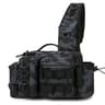 Fishing Tackle Backpack With Rod Holder Two Layer Sling Gear Storage Bag 10