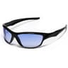 Silver Sunglasses Wraparound Sports Shades For Men And Women 2