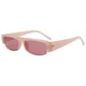 Rectangle Sunglasses Lightweight Chunky Half Frame Retro Sunglasses For Women Men 7