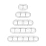 Silicone Cable Organizer Clips Self Adhesive USB Cable Winder Mouse Keyboard Headset Cord Managemen 6