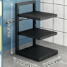 Kitchen Stainless Steel Pot Storage Rack Adjustable Pot Rack Organizer Multi Layer Household Pot a