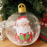 Giant Transparent Inflatable Christmas Ball PVC Christmas Ornaments For Holiday Decor 7