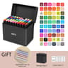 Dual Tip Permanent Colors Alcohol Drawing Markers For Art Illustration School Supplies 6