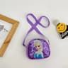 Disney Frozen Elsa Princess Crossbody Bag Girls Handbags Sequins PU Leather Multifunctional Bag Bir 10