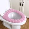 Soft Acrylic Toilet Seat Cover Washable Mat Toilet Lid Cover Accessories Bathroom Home Decor Closes 5