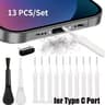 Dust Plug Mobile Phone Speaker Cleaning Set Charging Port Cleaner 6