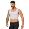 High Elasticity Breathable Comfortable Vest Mens Seamless Shaping Short Vest Sleeveless Slim Fit Un 4