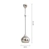 Metal Candlestick Silver Candle Holder Romantic Art Table Decoration For Wedding Dining Photography 6