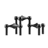 Small Stand Nordic Metal Candlestick For Stick Candelabra Set For 3 Candles Vintage Living Room Dec 7