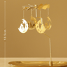 Creative Swing Windmill Tray Rotating Candlestick Scented Candle Romantic Walk Horse Lamp Gift