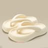 Height Increasing Beach Sandals For Women Thick Bottom Flip Flops Anti Slip Slippers For Summer Wea 0