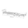 Bathroom Shelf Extendable Shower Storage Holder Shampoo Tray Without Drilling 6