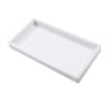 Bathroom Vanity Silicone Tray For Soap Dish Soap Sponge Perfume Candle Countertop Storage Tray 9