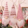 Holiday Tree Ornaments Christmas Hanging Decorations Swedish Handmade Plush Santa Elves Home Christ 6