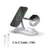 Magnetic Fast Charging Station Pro Wireless Charger Stand For IPhone Watch Earbuds 7