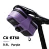 Portable BOA Cycling Bag Thick Hardened TPU Bicycle Tail Bag Waterproof 6
