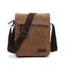 Mens Casual Shoulder Bag Vintage Canvas Messenger Satchel Bags Buckle Fashion Trend Portable 9