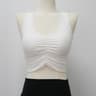 Seamless Solid Color Sports Bra Backless Gym Top Halter Yoga Bra Fitness Scrunch Workout Tank Top F 7